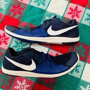 Nike Forever XC Blue Racing/Running Spikes Size 8 Men's